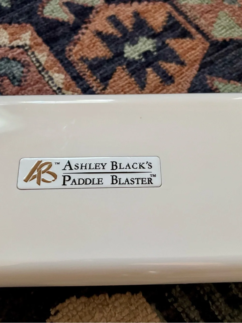 Ashley Black Paddle Blaster - Massage Tool & Oil roll on
